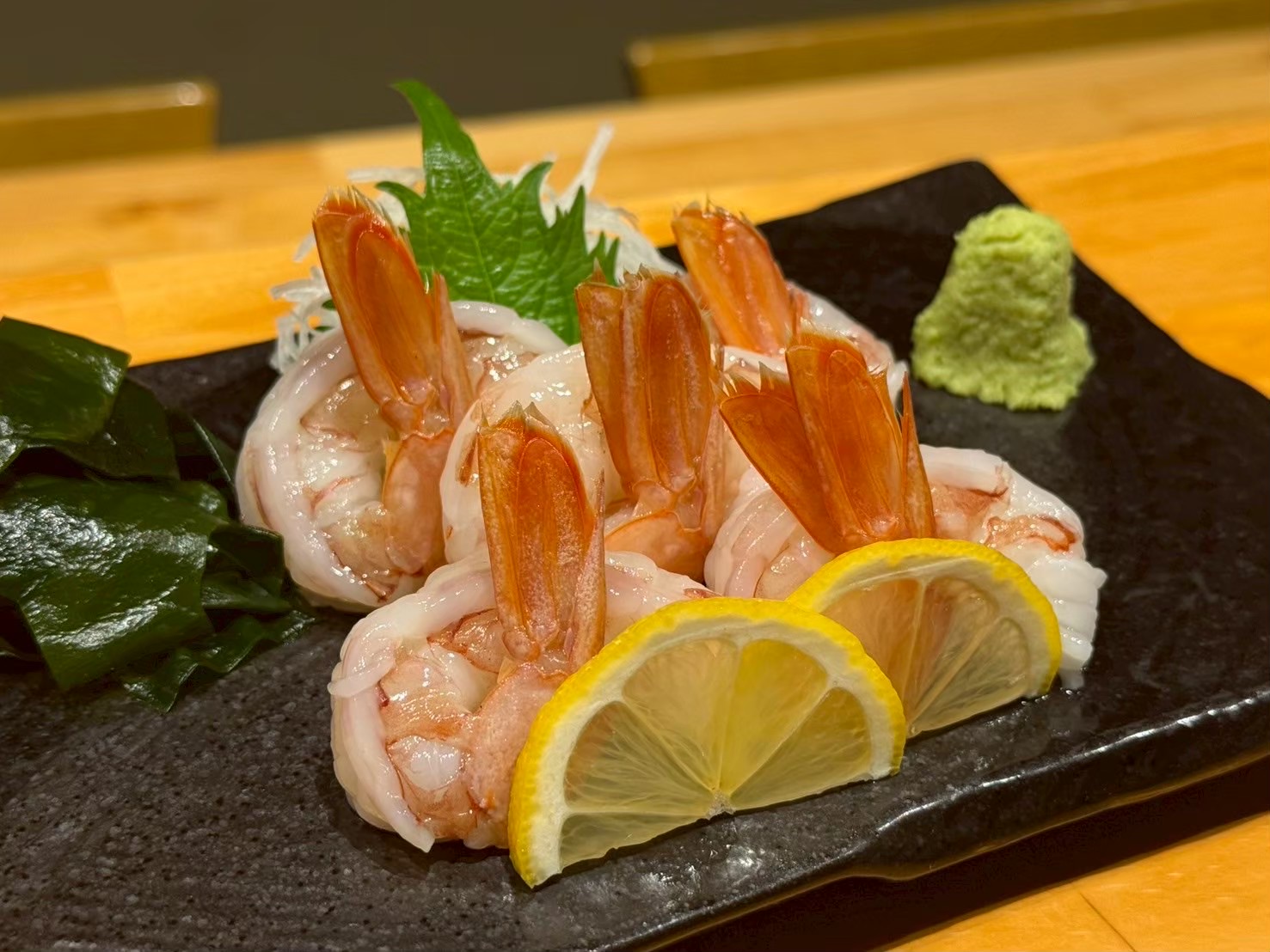 甘えびのお刺身